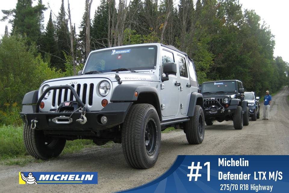 Top #1 Highway: Michelin Defender LTX M/S – 275/70 r18