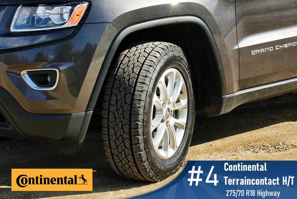 Top #4 Highway: Continental Terraincontact H/T – 275/70 r18