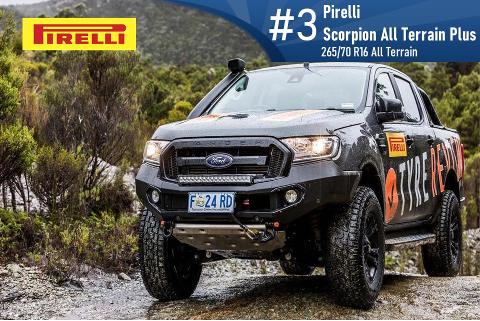 Top #3 All Terrain: Pirelli Scorpion All Terrain Plus – 265/70r16