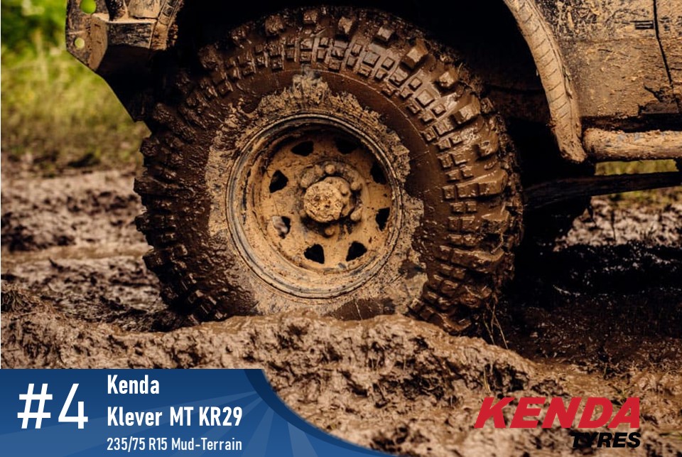 Top #4 Mud Terrain: Kenda Klever MT KR29 – 235/75r15