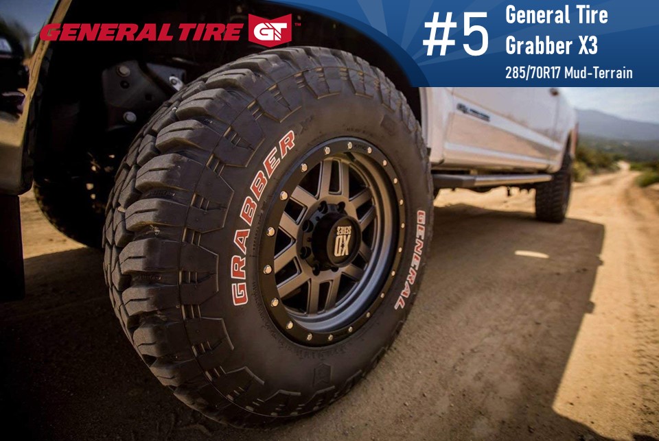285/70r17- General Tire Grabber X3