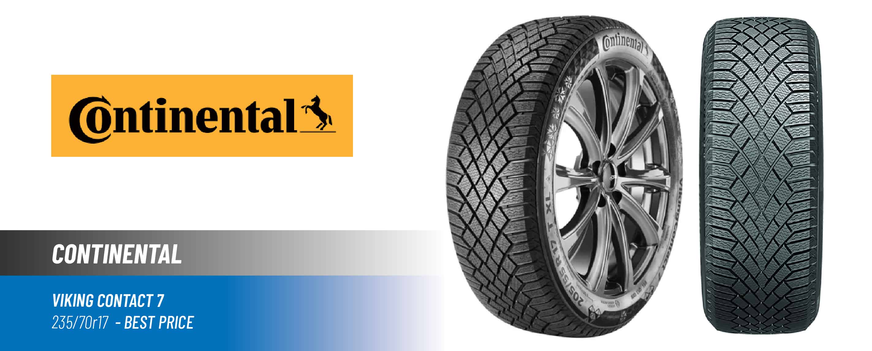 Top#1 Best Price: Continental Viking Contact 7 –best 235/70 R17