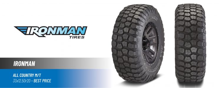 Top#1 Best Price: Ironman All Country M/T – best 33x12.50r20