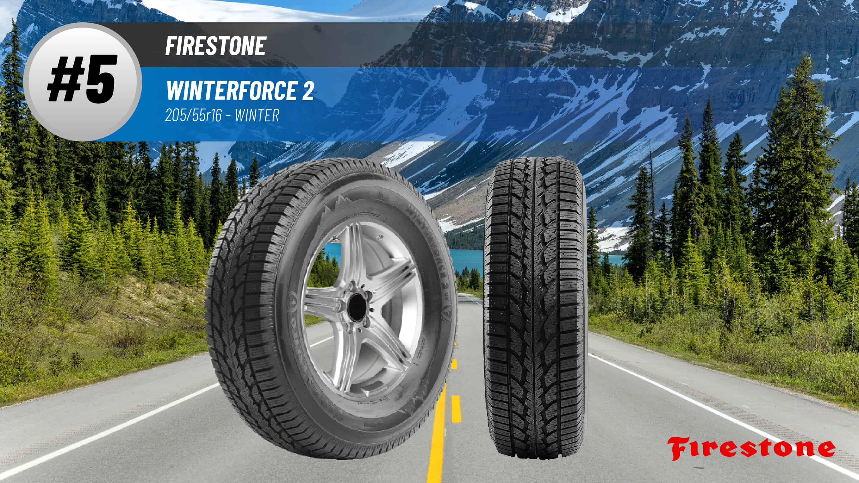 Top #5 Winter Tires: Firestone Winterforce 2 – 205/55r16