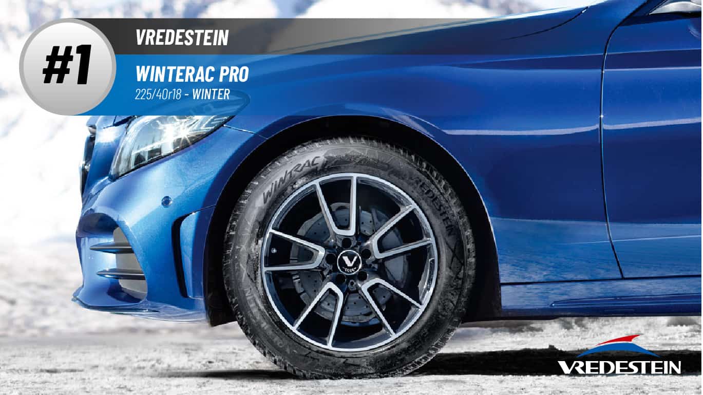 Top #1 Winter Tires: Vredestein Winterac Pro – 225/40r18
