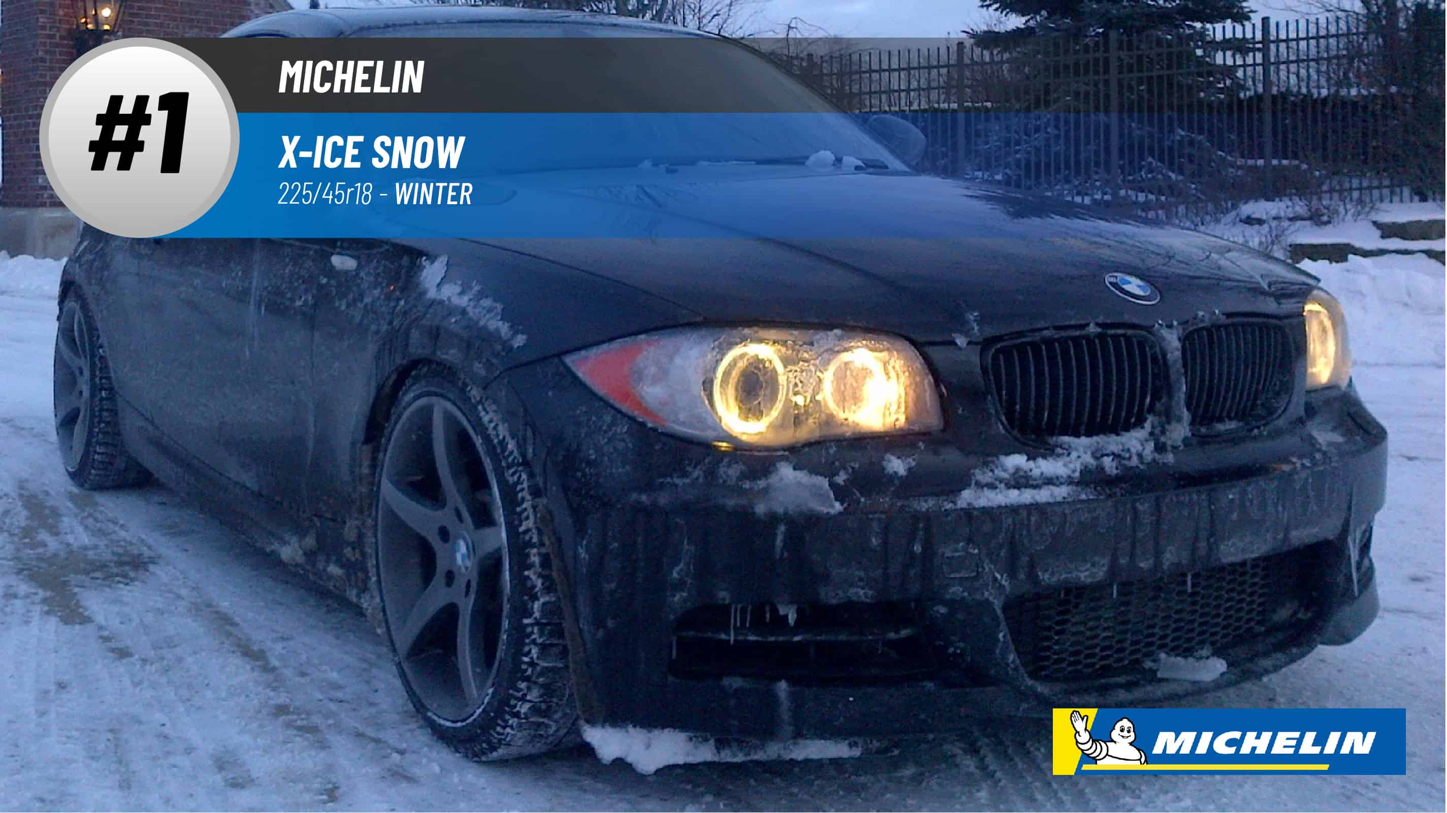 Top #1 Winter Tires: Michelin X-ICE Snow – best 225/45r18