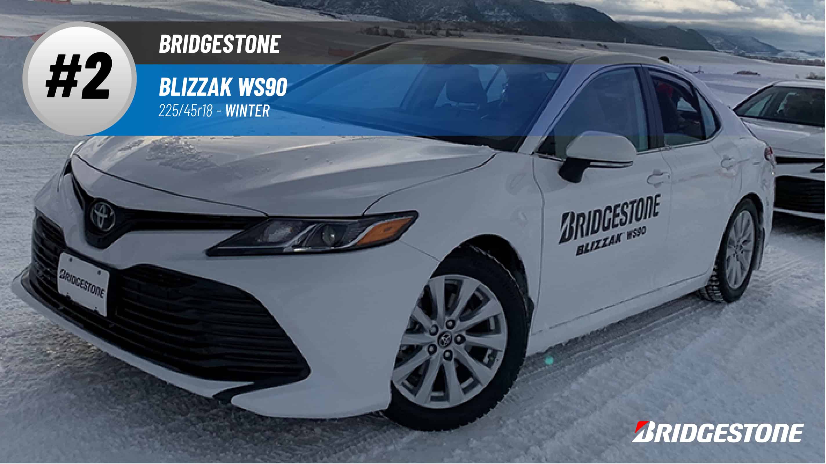 Top #2 Winter Tires: Bridgestone Blizzak WS90 – 225/45r18