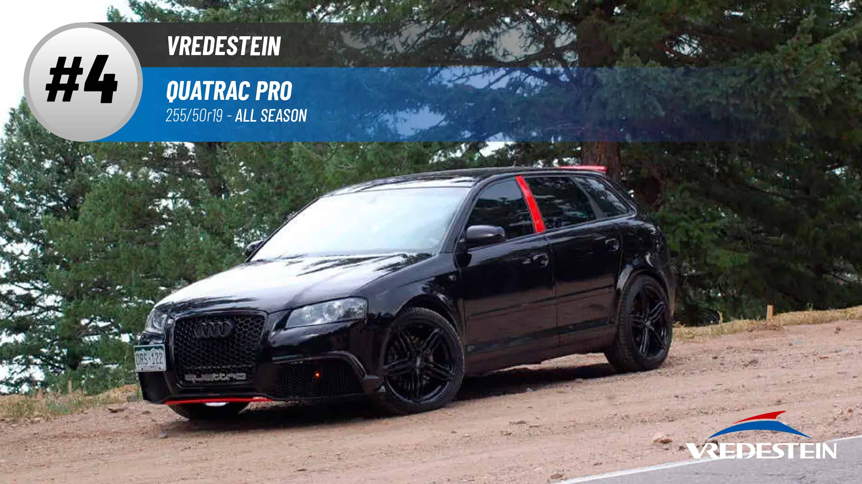 Top #4 All Season Tires: Vredestein Quatrac Pro – best 255/50r19