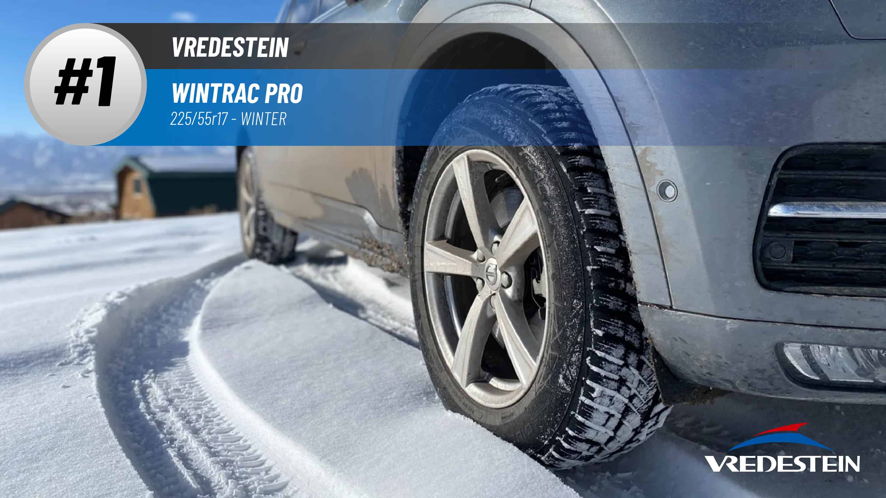 Top #1 Winter Tires: Vredestein Wintrac Pro – 225/55R17