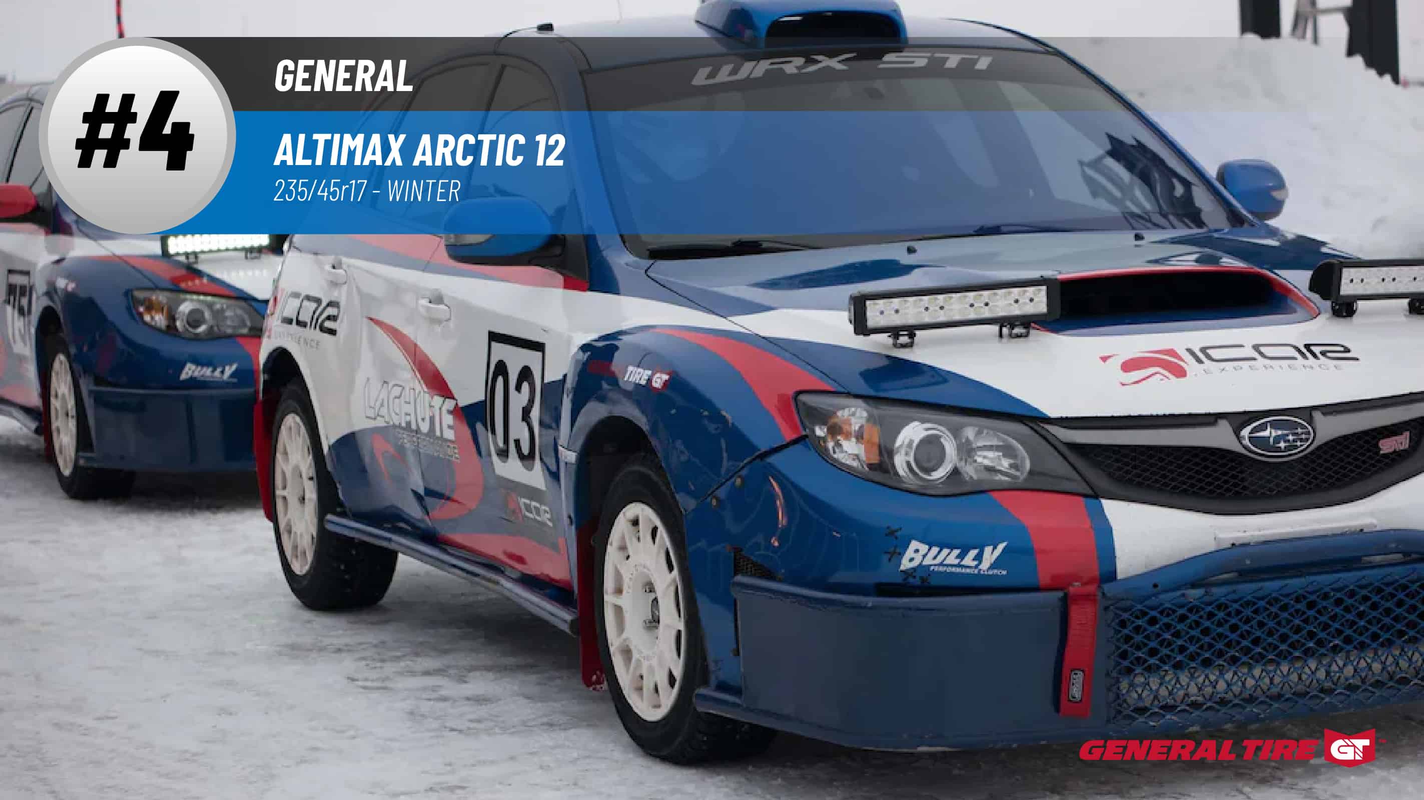 Top #4 Winter Tires: General Altimax Arctic 12 – 235/45r17