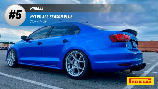 Top #5 UHP Tires: Pirelli Pzero All Season Plus – best 235/45 r17