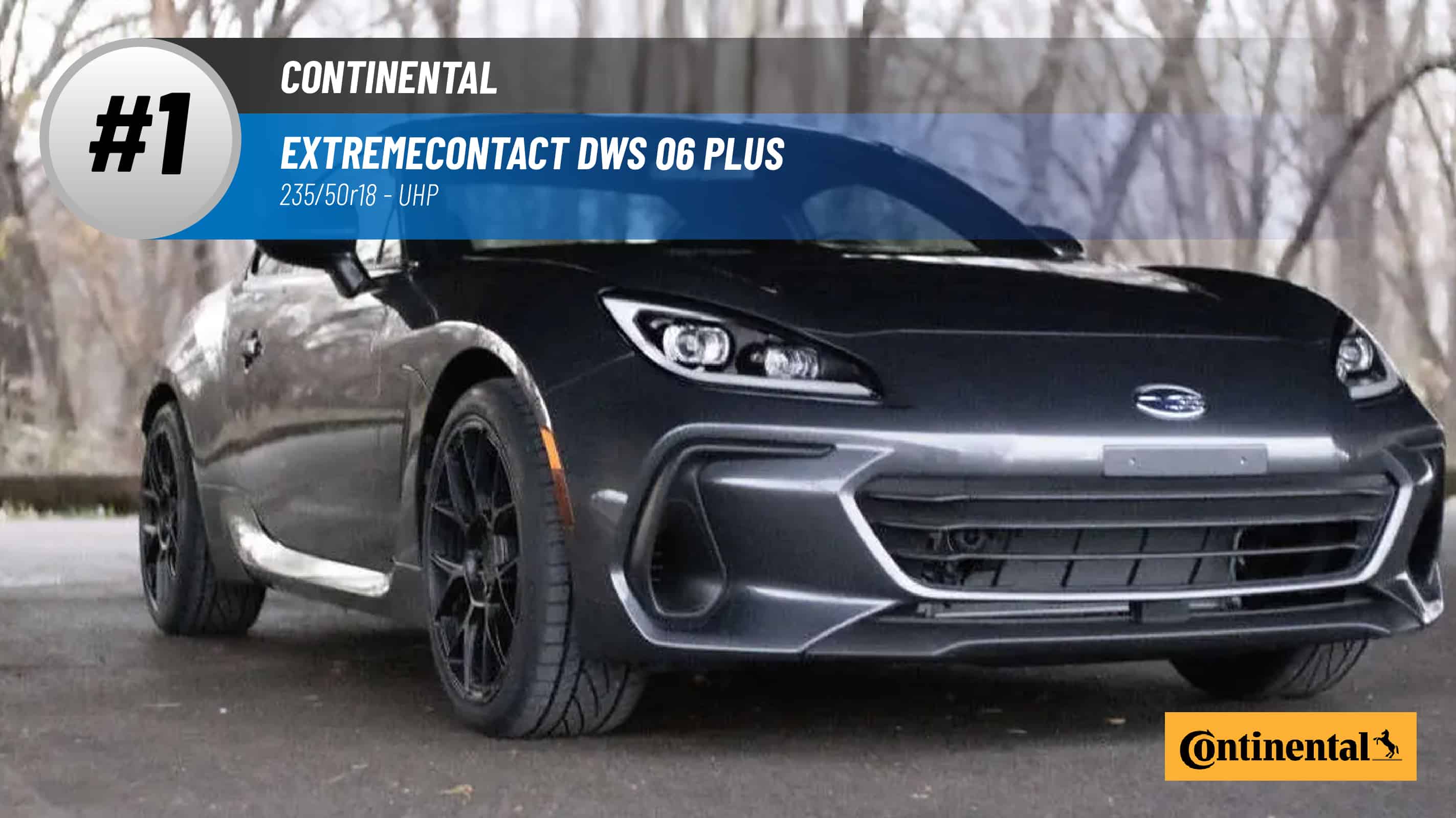 Top #1 UHP Tires: Continental ExtremeContact DWS 06 Plus –best 235/50r18