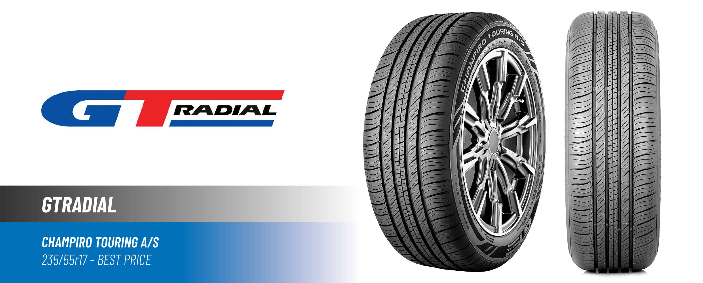 Top#2 Best Price: GTRadial Champiro Touring A/S –best 235/55 R17