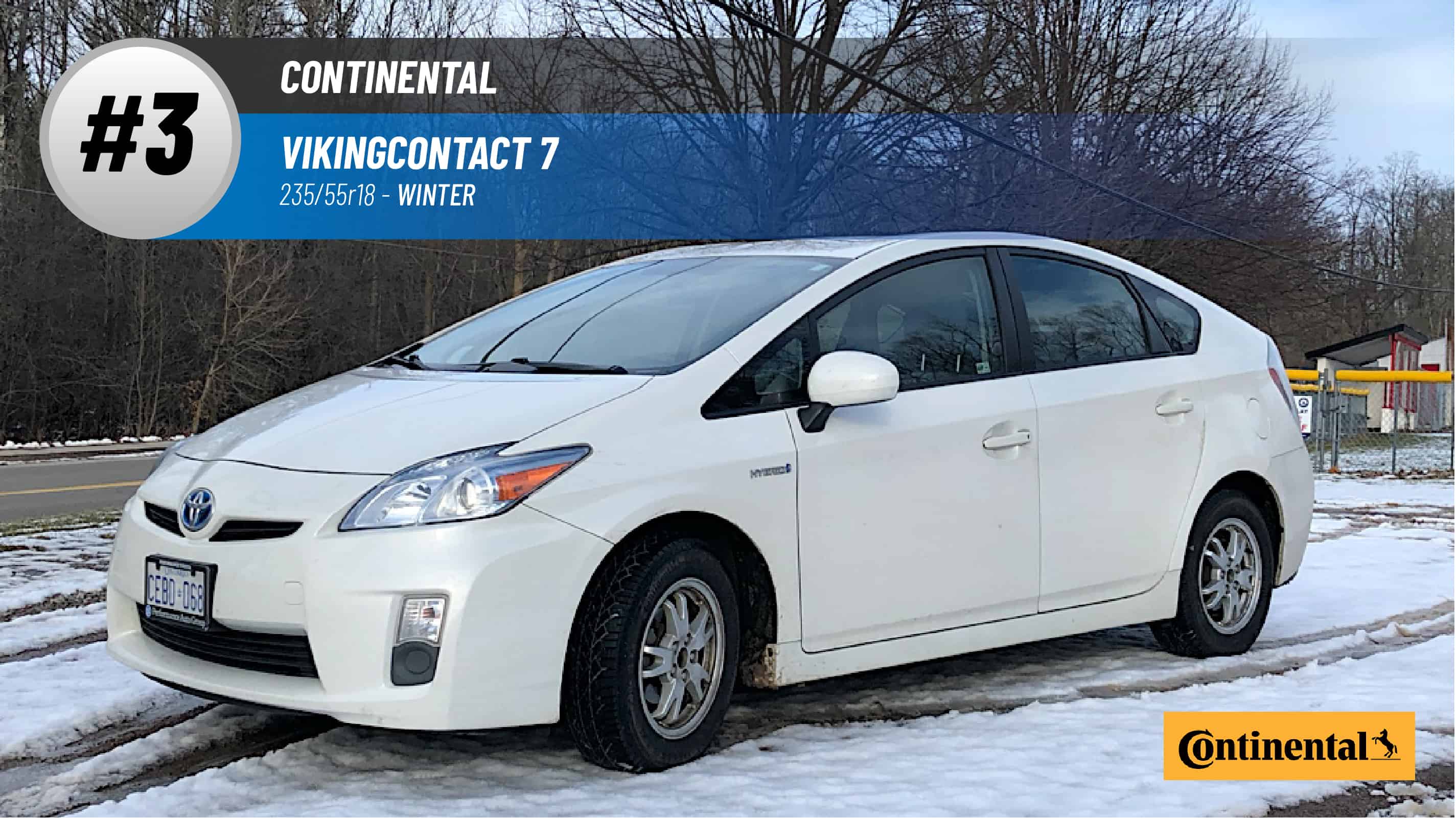 Top #3 Winter Tires: Continental VikingContact 7 –best 235/55r18