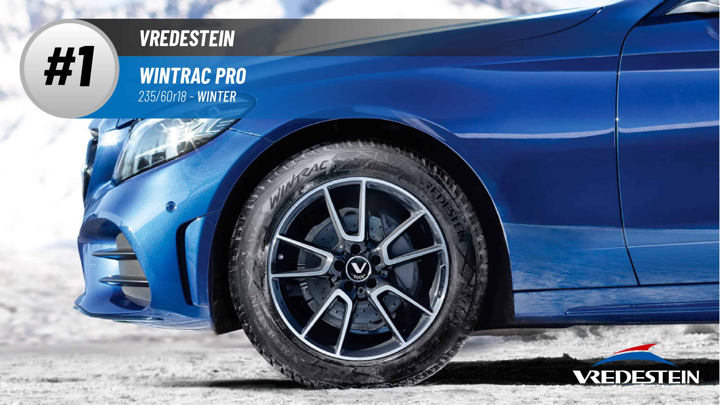 Top #1 Winter Tires: Vredestein Wintrac PRO –best 235/60r18