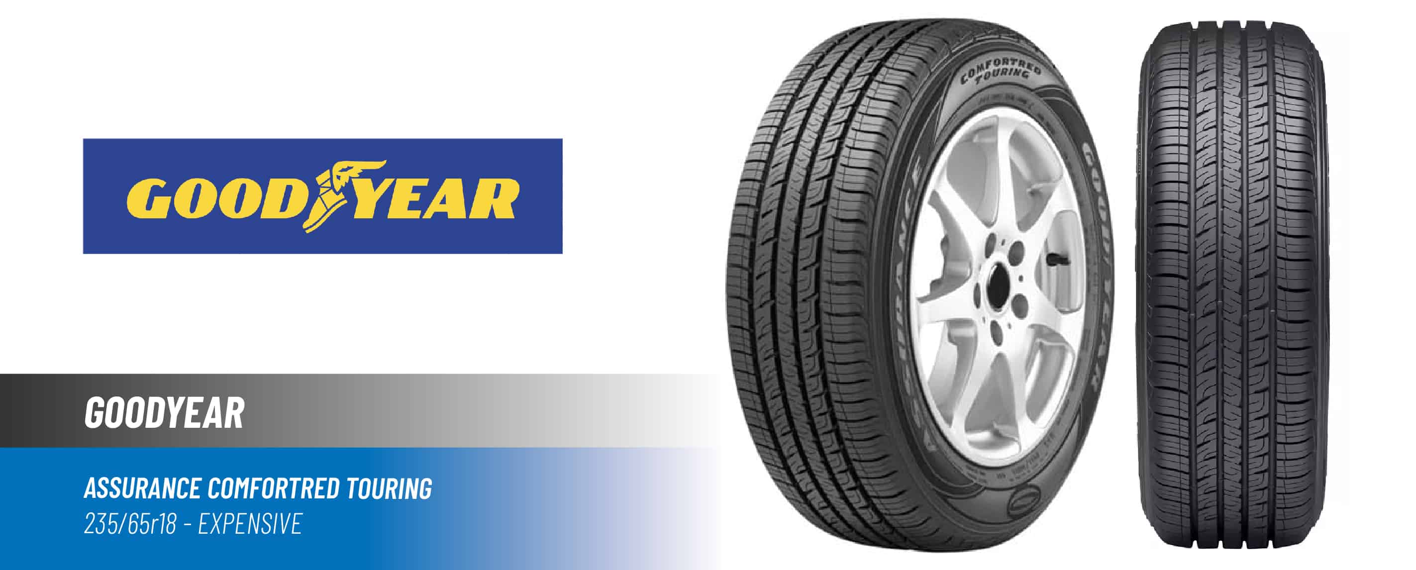 Top#4 High Price: Goodyear Assurance ComforTred Touring –best 235/65 R18