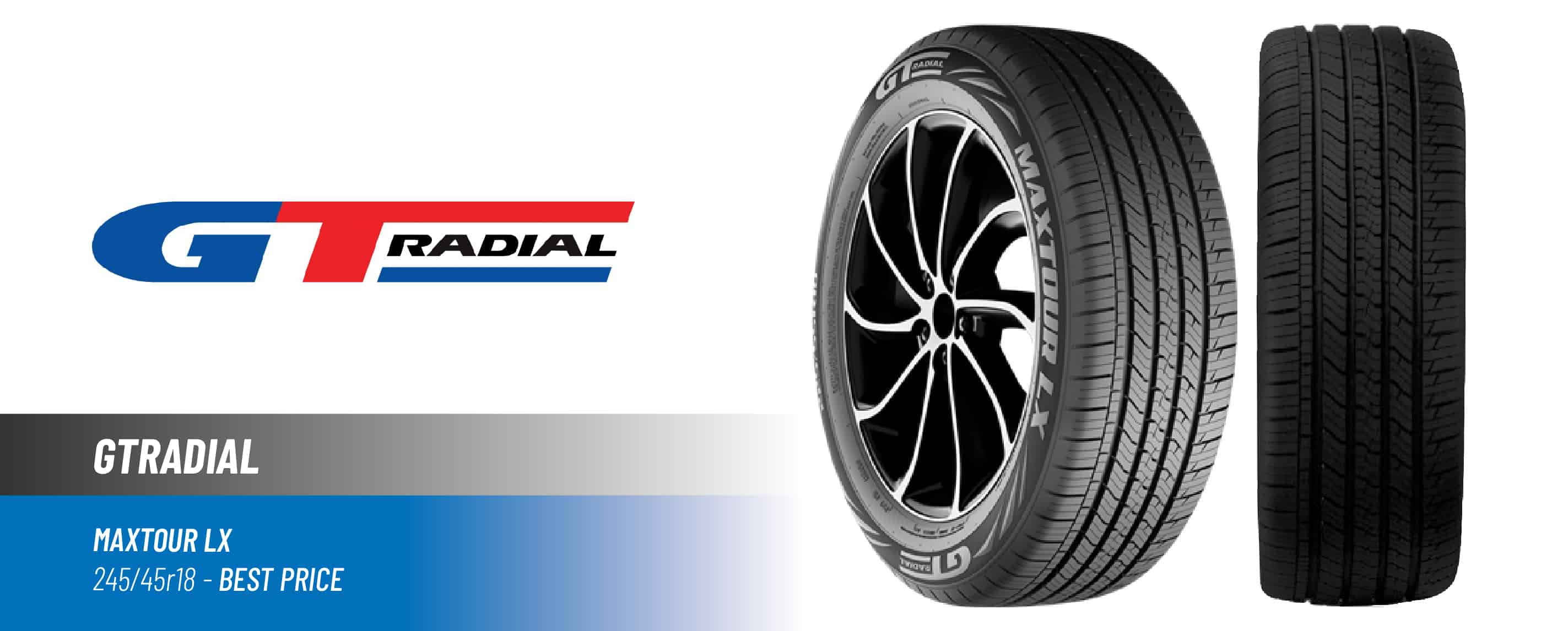 Top#3 Best Price: GTRadial Maxtour LX – 245 45r18