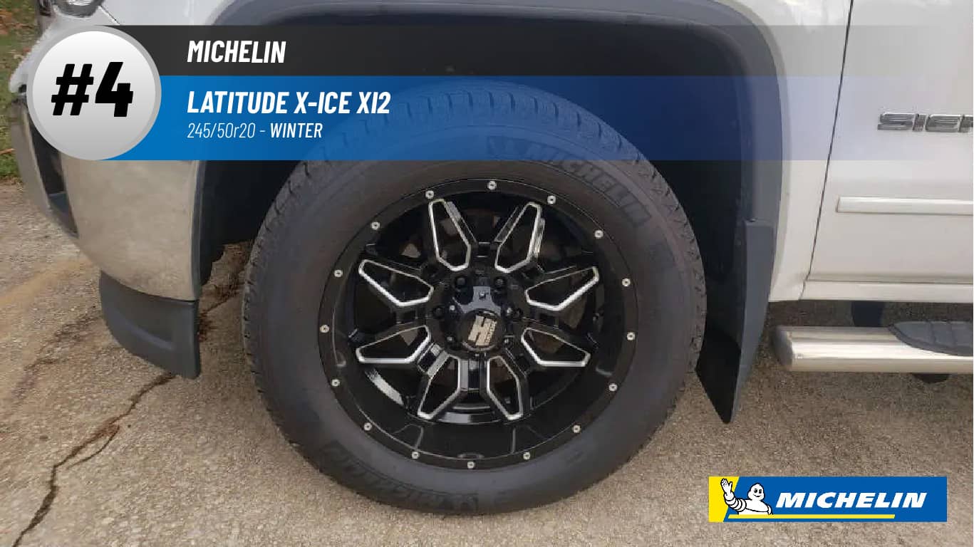 Top #4 Winter Tires: Michelin Latitude X-ICE XI2 – best 255/55r18