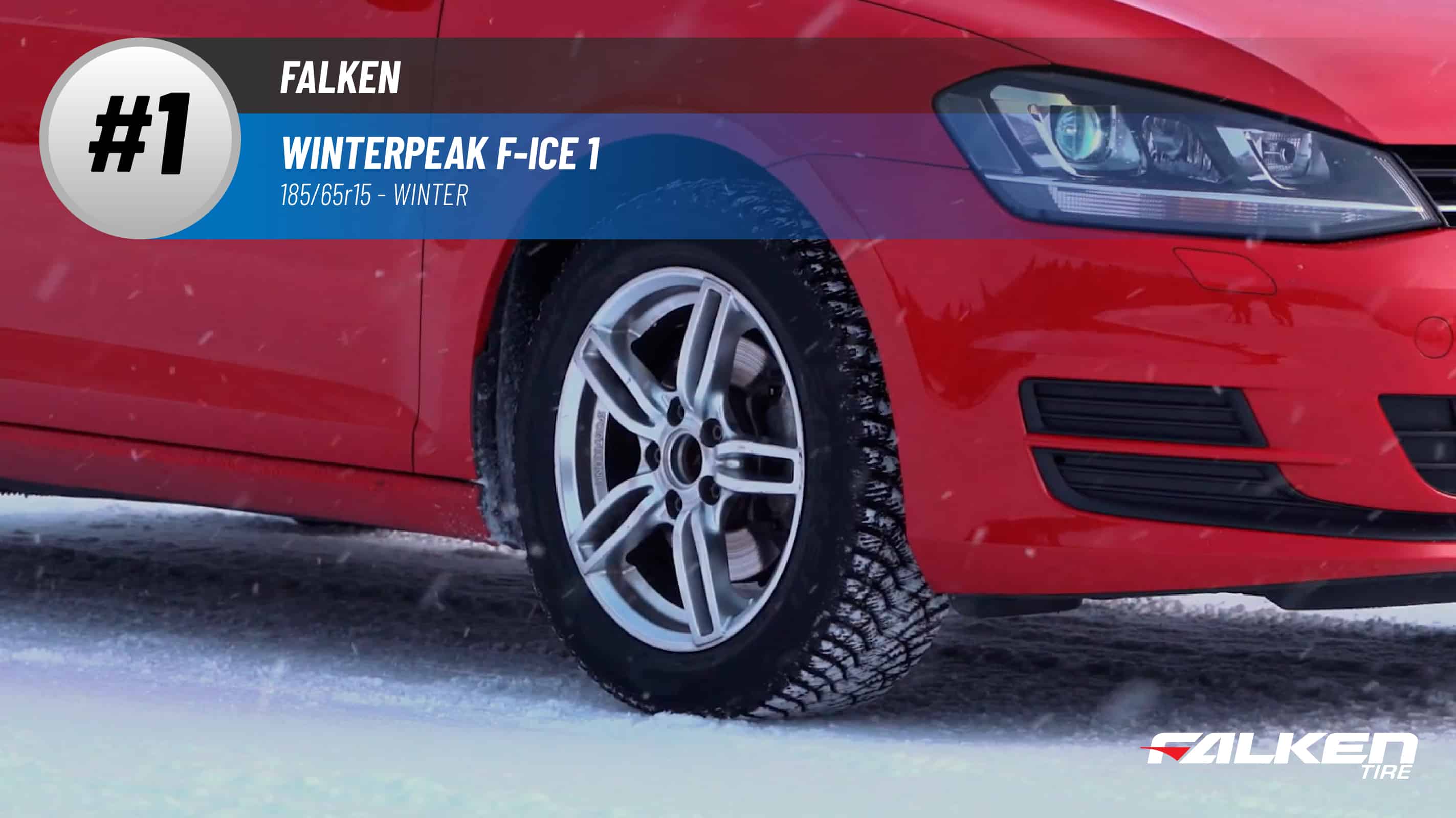 Top #1 Winter Tires: Falken Winterpeak F-Ice 1 – 185/65r15
