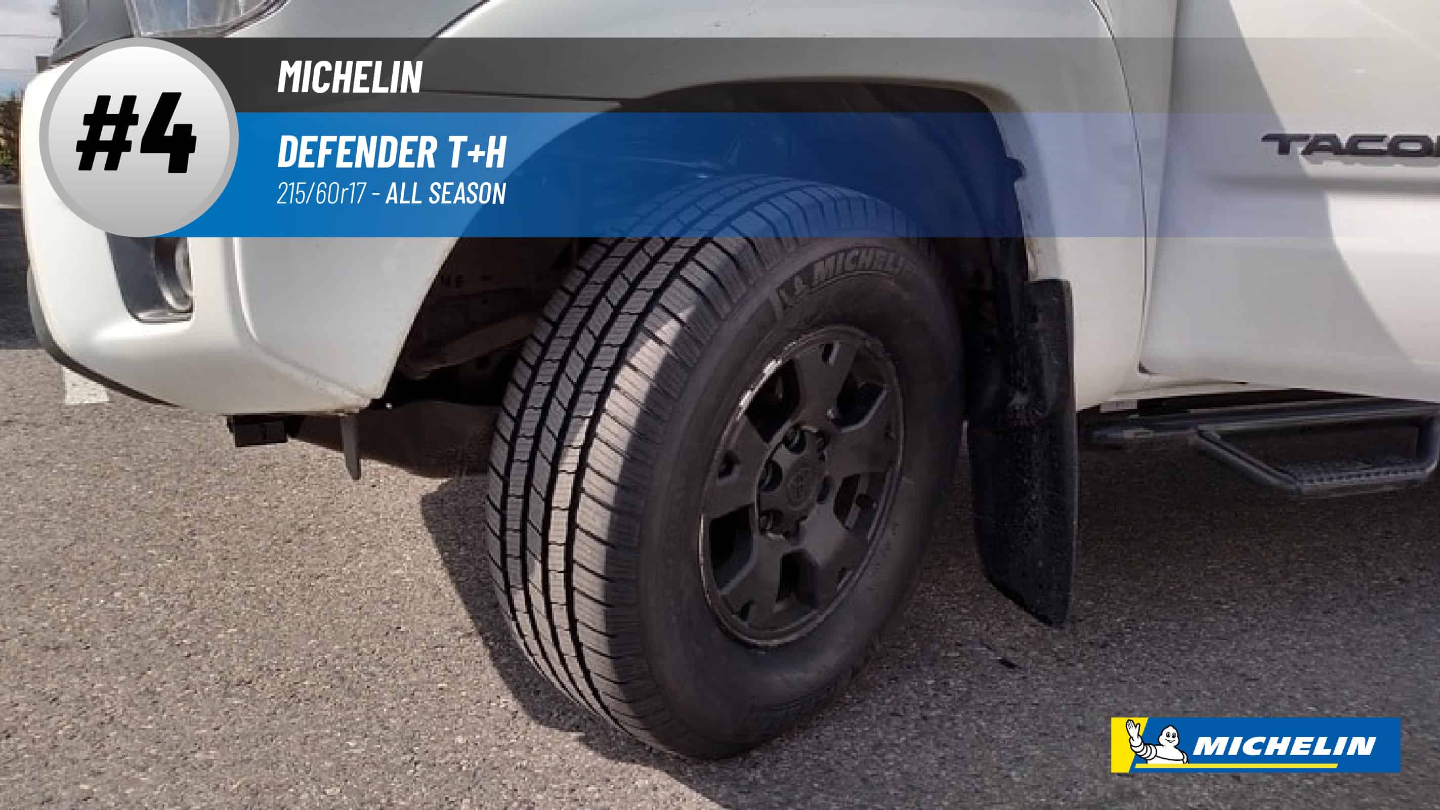 Top #4 All Season Tires: Michelin Defender T+H – best 215/60r17