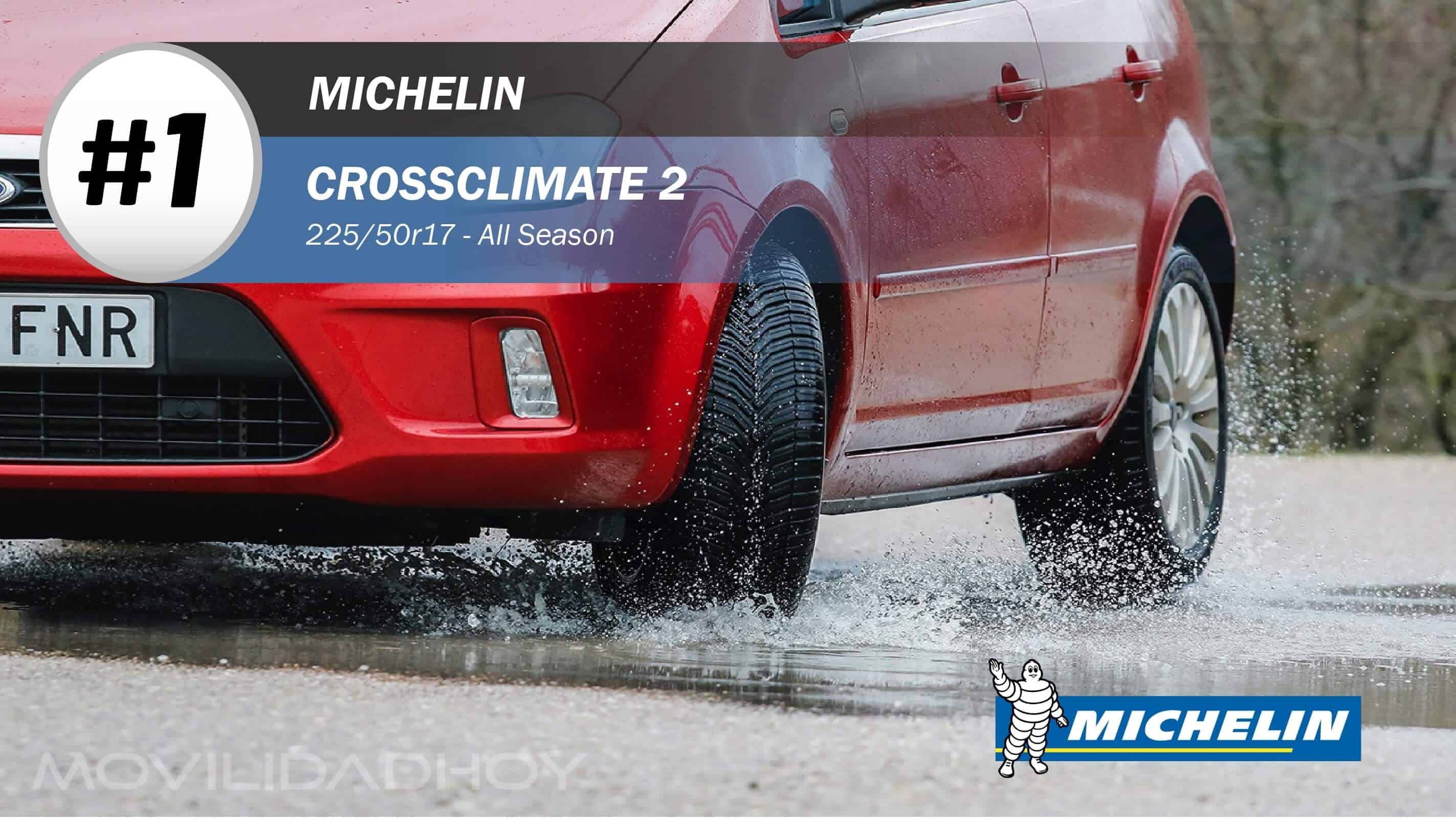 Top #1 All Season Tires: Michelin Crossclimate 2 – 225/50R17