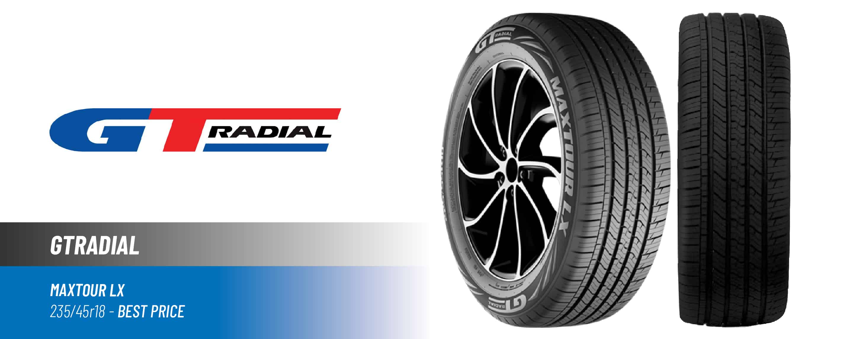 Top#2 Best Price: GTRadial Maxtour LX – 235 45 r18