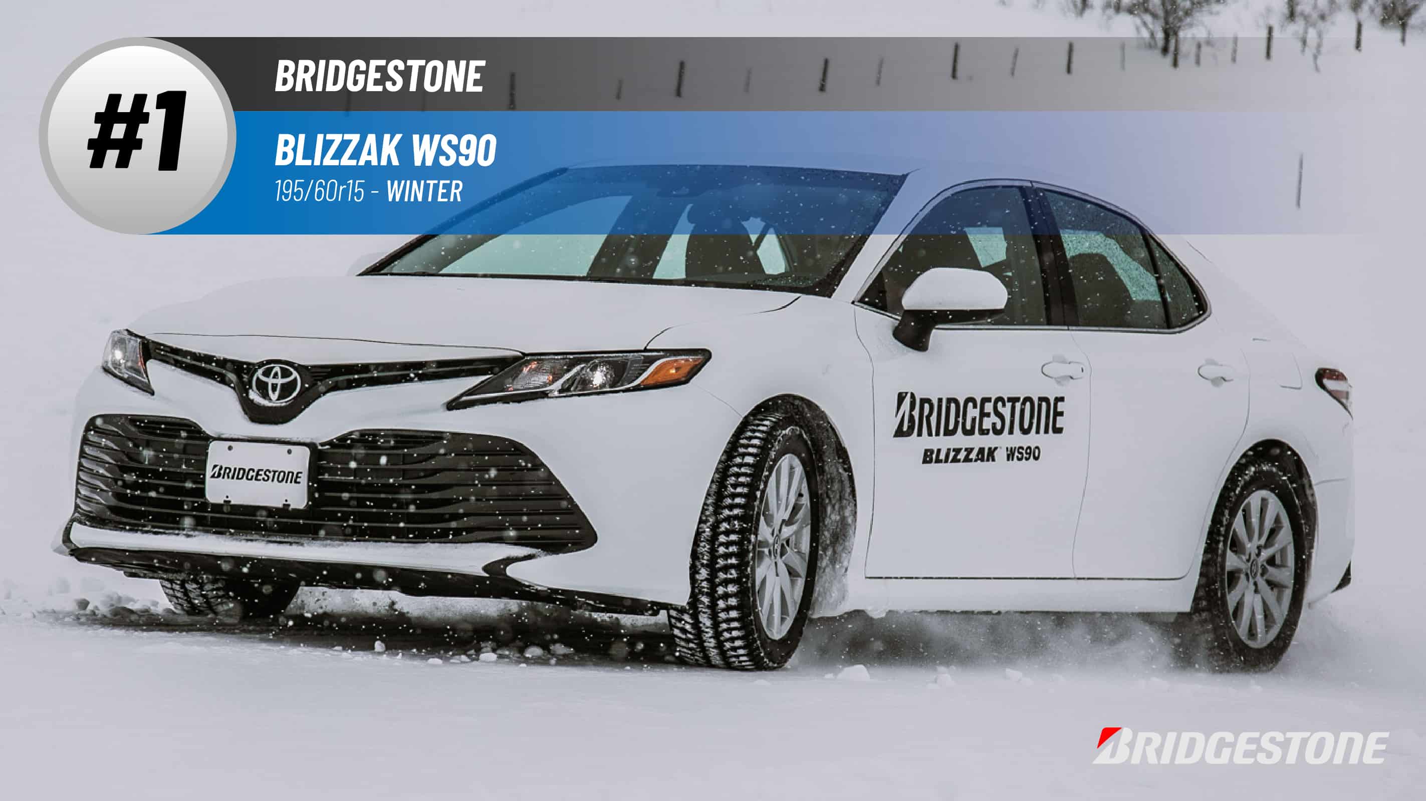 Top #1 Winter Tires: Bridgestone Blizzak WS90 – best 195/60R15