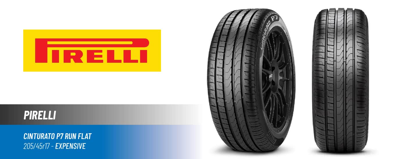 Top#2 High Price: Pirelli Cinturato P7 Run Flat – best 205/45r17