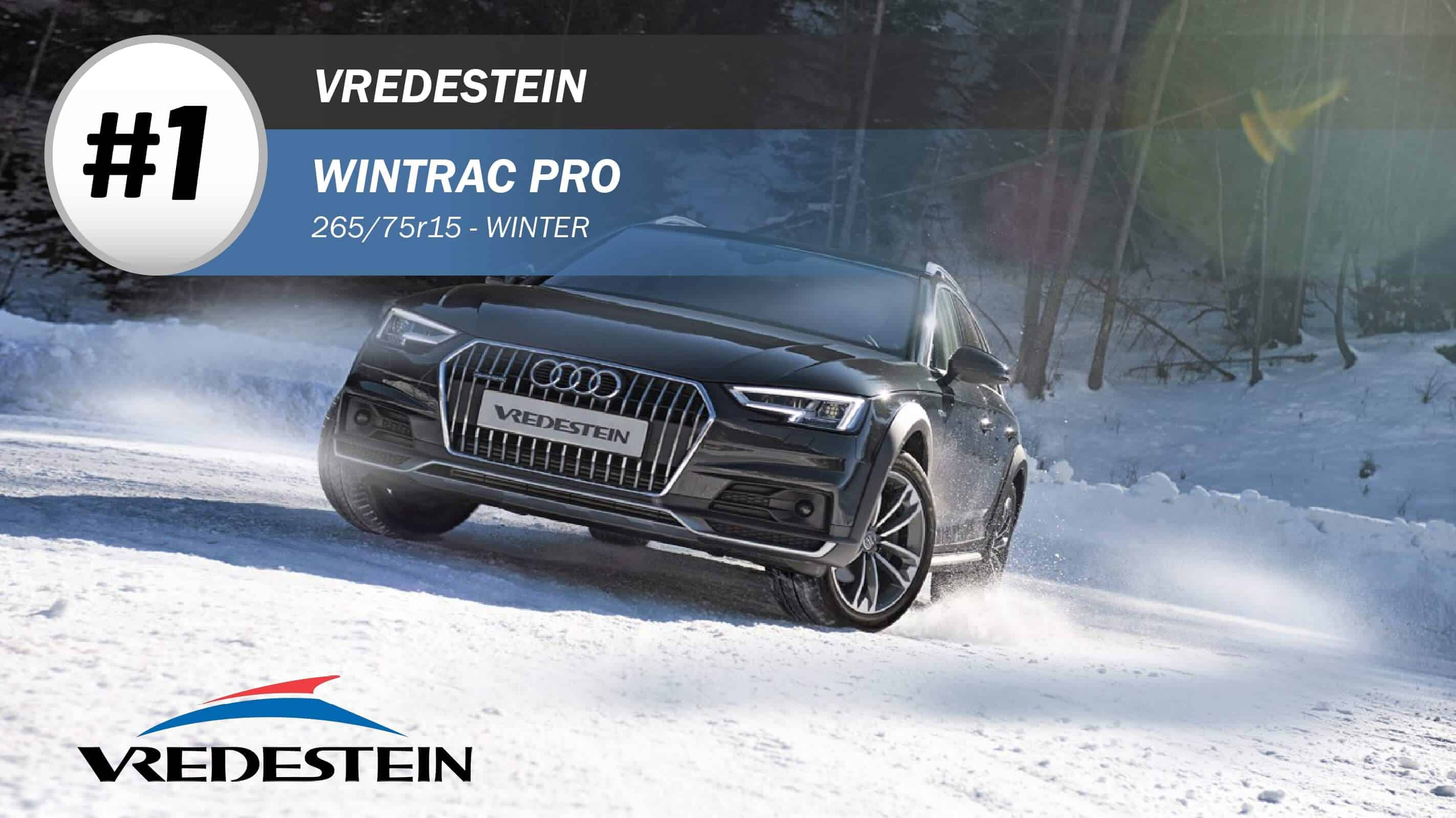 Top #1 Winter Tires: Vredestein Wintrac Pro – 265/75R15