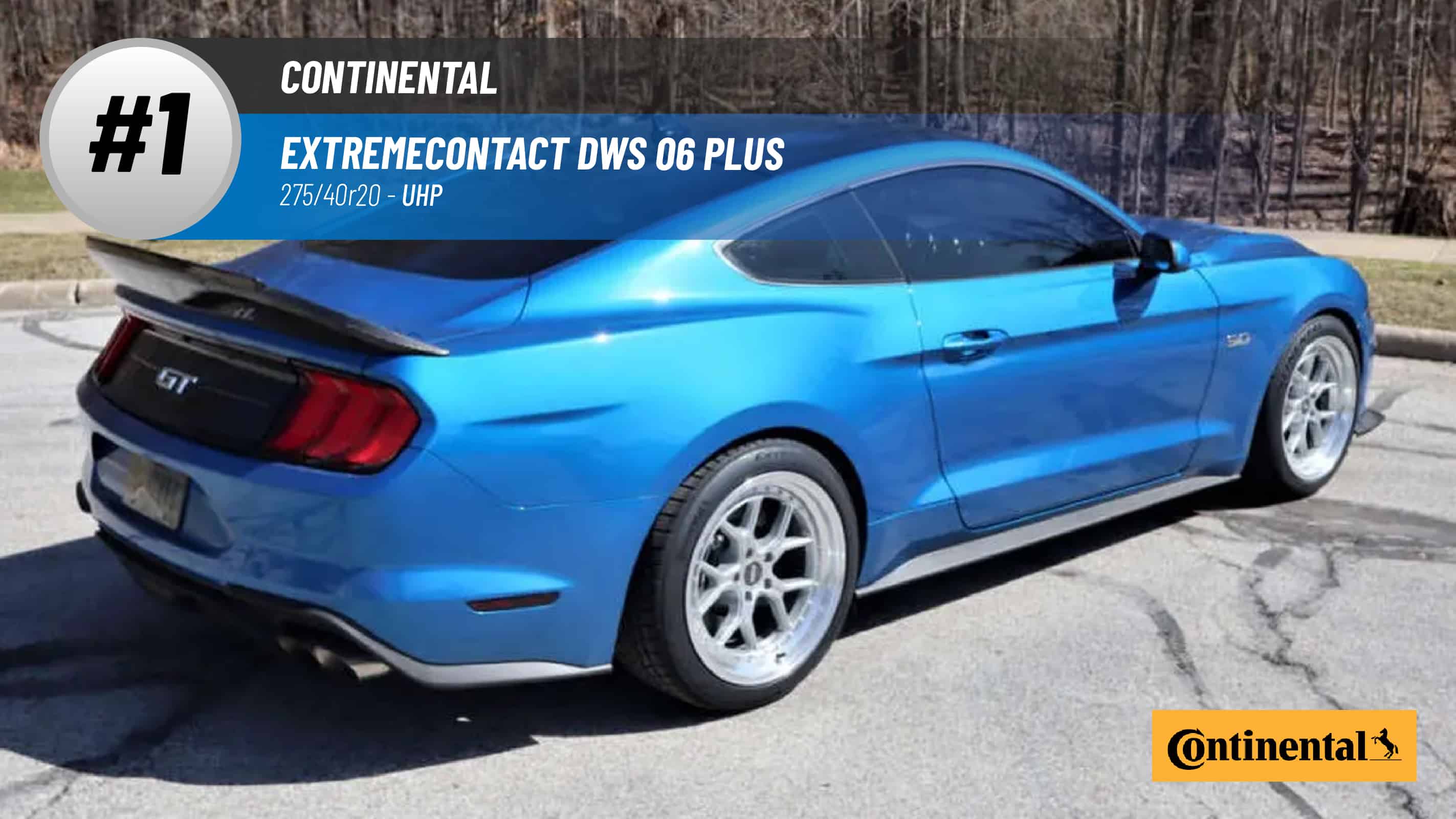 Top #1 UHP Tires: Continental ExtremeContact DWS 06 Plus – 275/40 R20