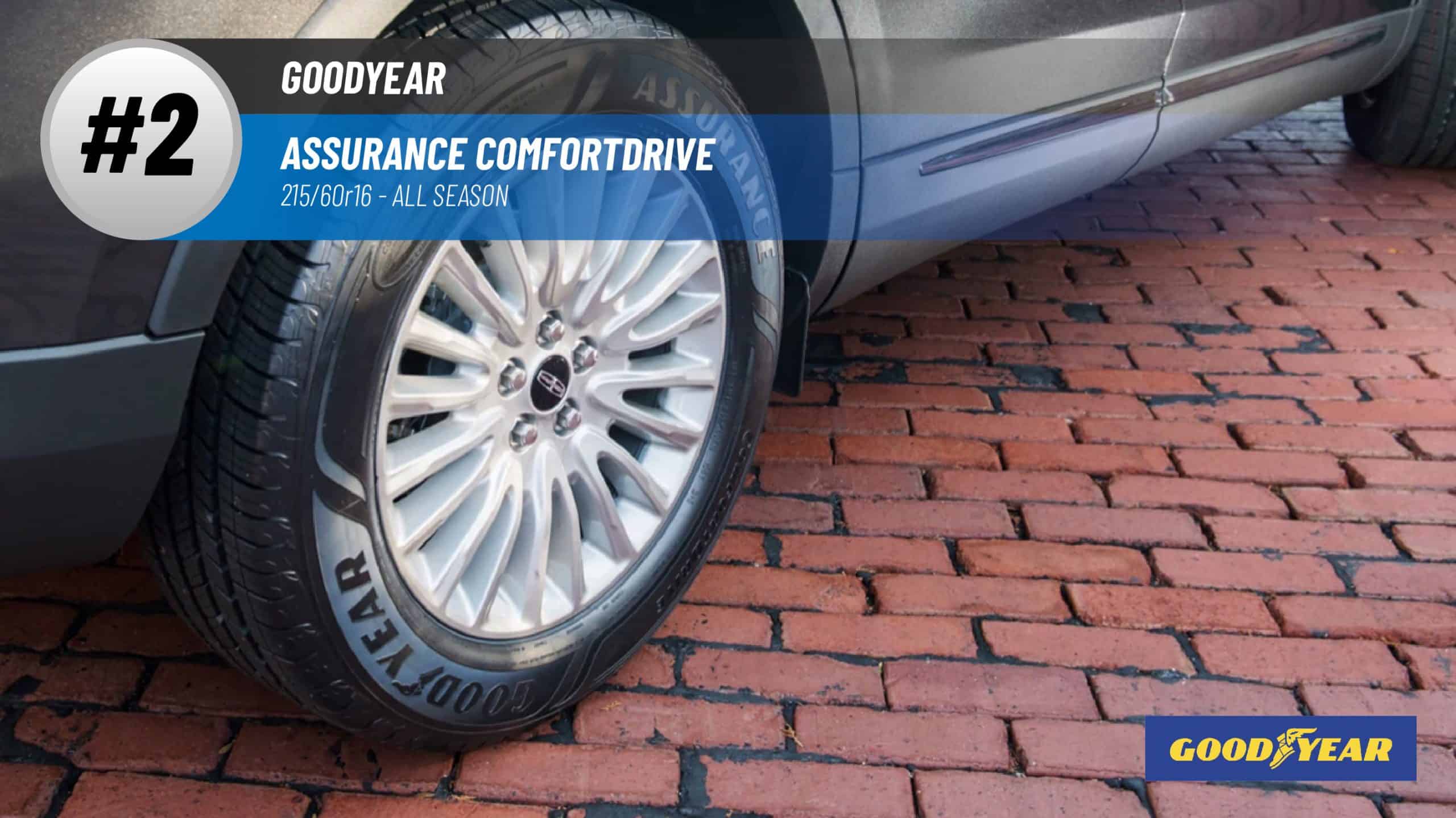 Top #2 All Season Tires: Goodyear Assurance Comfortdrive – 215/60r16