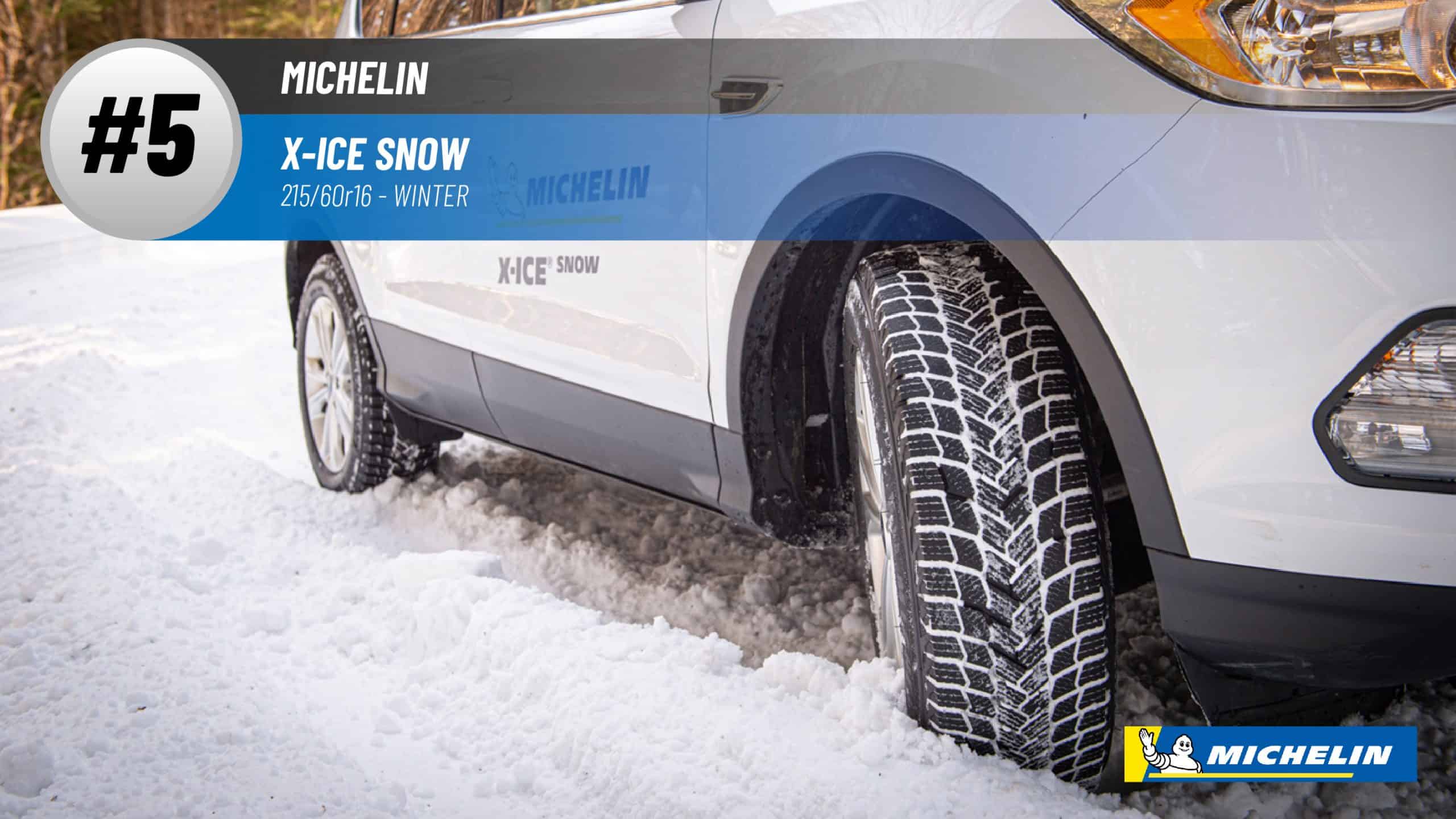 Top #5 Winter Tires: Michelin X-Ice Snow – 215/60r16