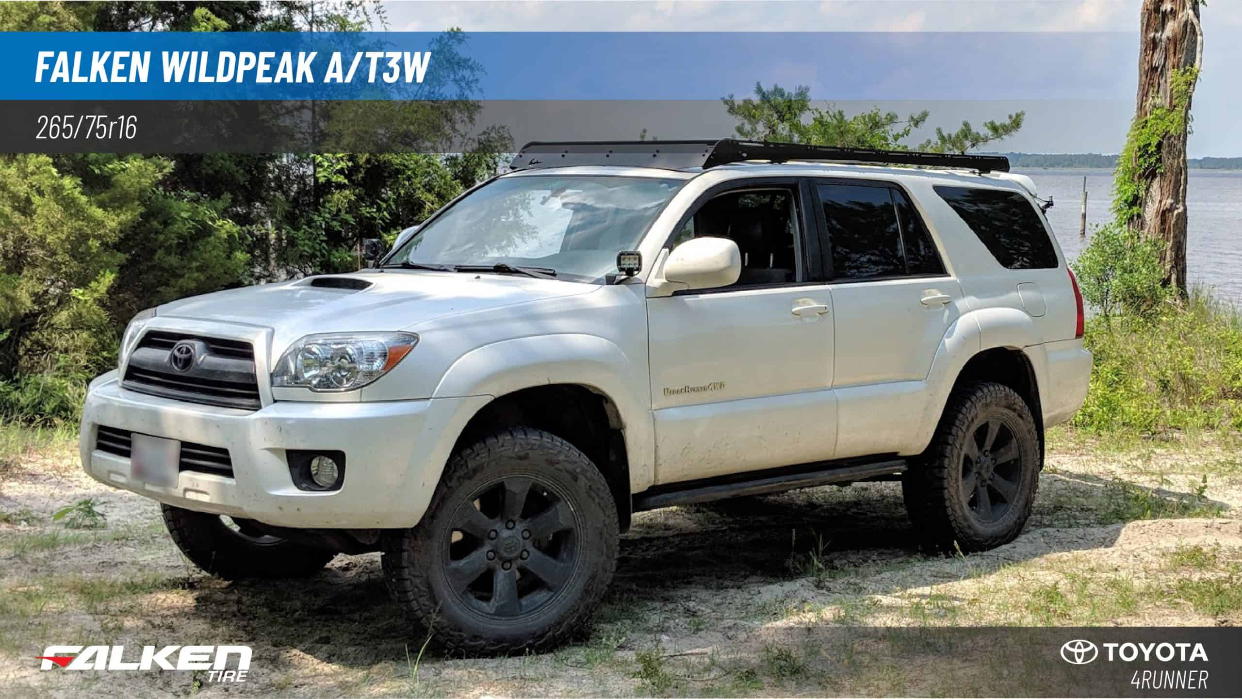 265/75R16 Toyota 4Runner with with Falken Wildpeak A/T